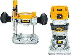 DEWALT Tupia Compacta 900W Velocidade Variável de 1/4 Pol. (8mm) 220V DWP611PK