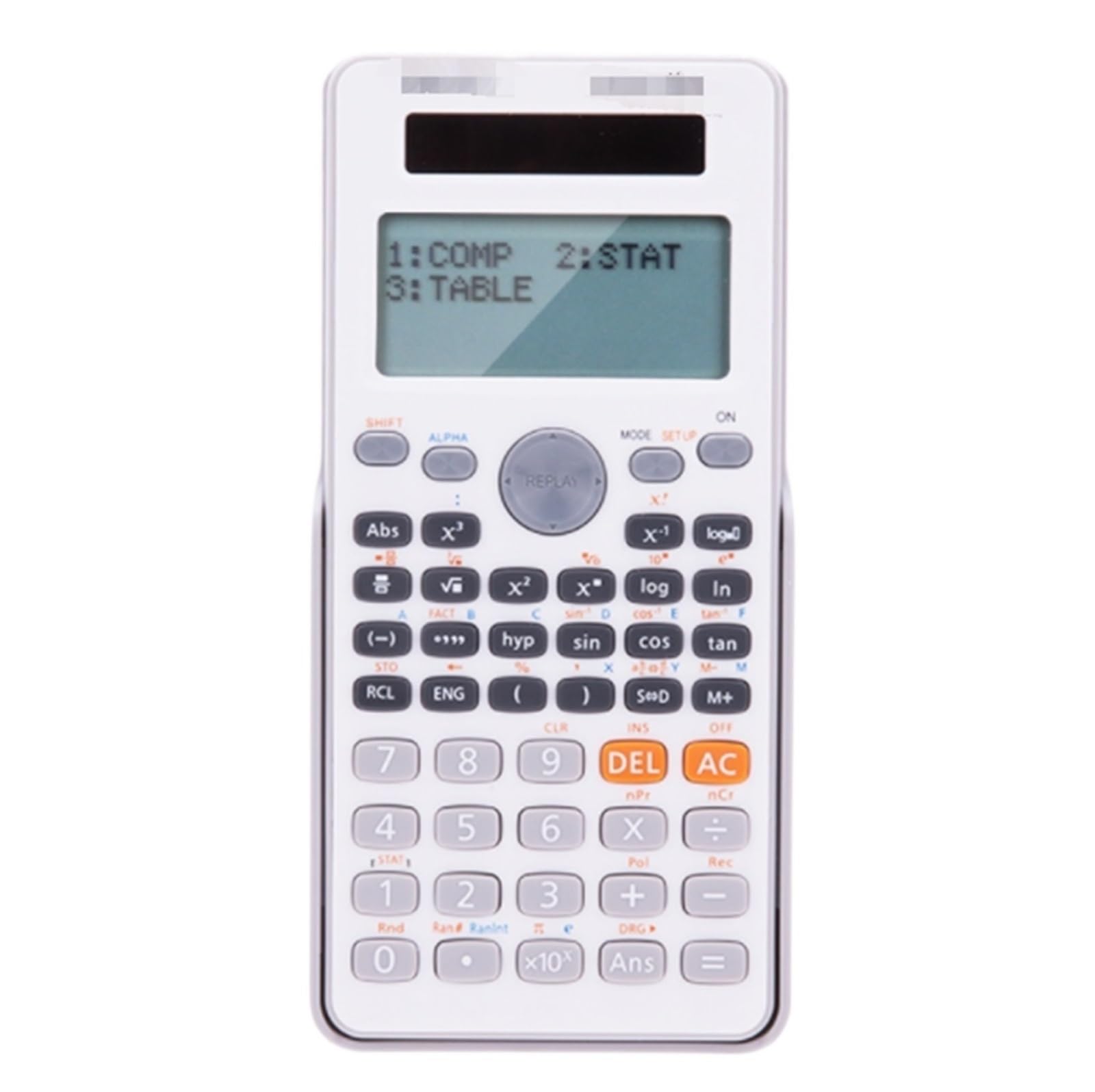 Calcolatrice Calcolatrice da Tavolo con Display LCD A 24 Cifre for La Finanza Domestica E L'uso in Ufficio Tavolo Ufficio(White)