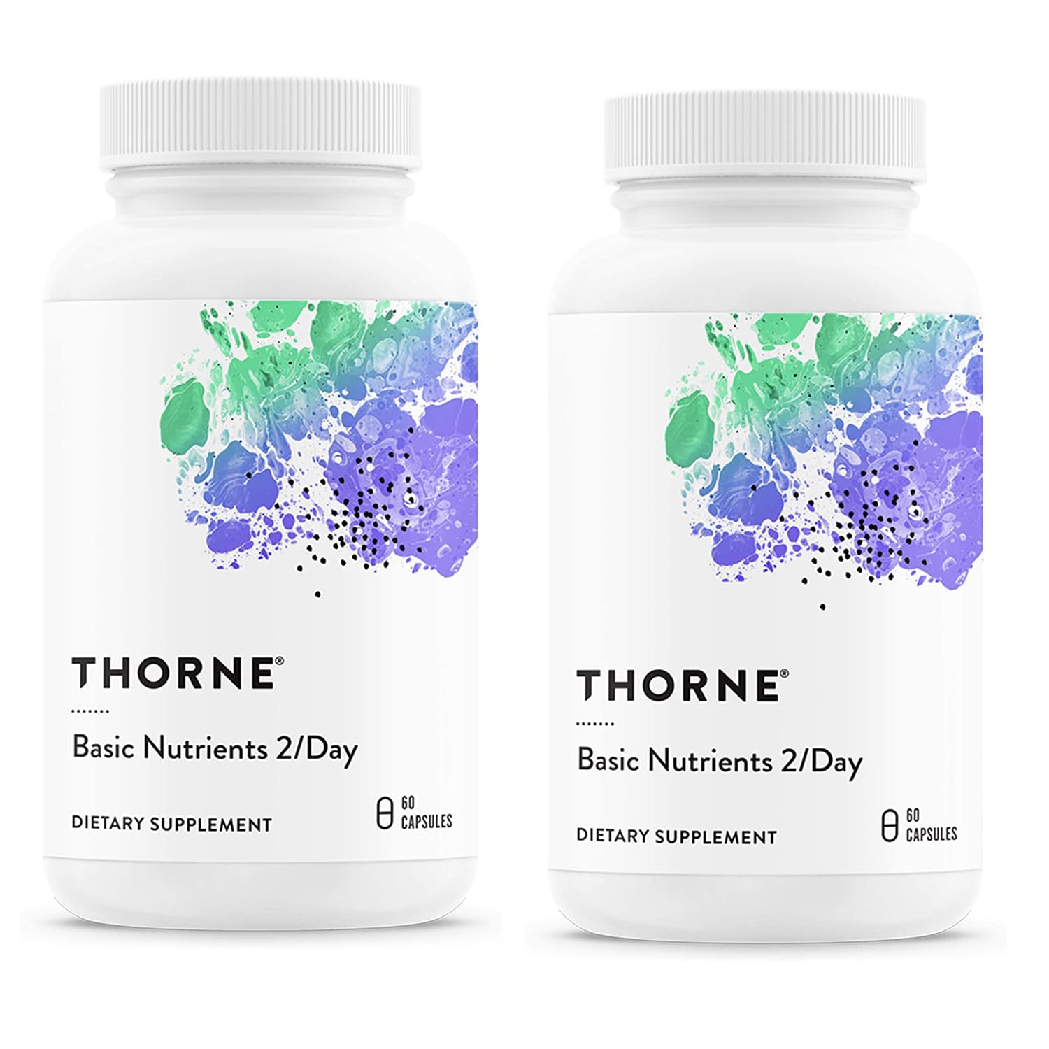 Thorne Basic Nutrients 2 Capsules Per Day 60 Capsules - Set of 2