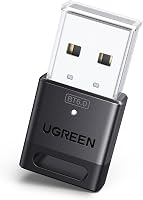 UGREEN Bluetooth 6.0 USB Adapter for PC - Plug & Play Dongle EDR/BLE, Connects 5 Devices: Headphones, Keyboard, Mouse, Speakers (Windows 11/10/8.1)