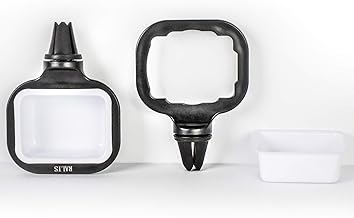 2 Pack Dip Clip for Sauce in-car Mini Sauce Holder for Car Removable Dipping Sauce Holder Set Ketchup Pocket Tray Cups Universal for All Vehicle Car Vent Sauce Dipping Dish Container