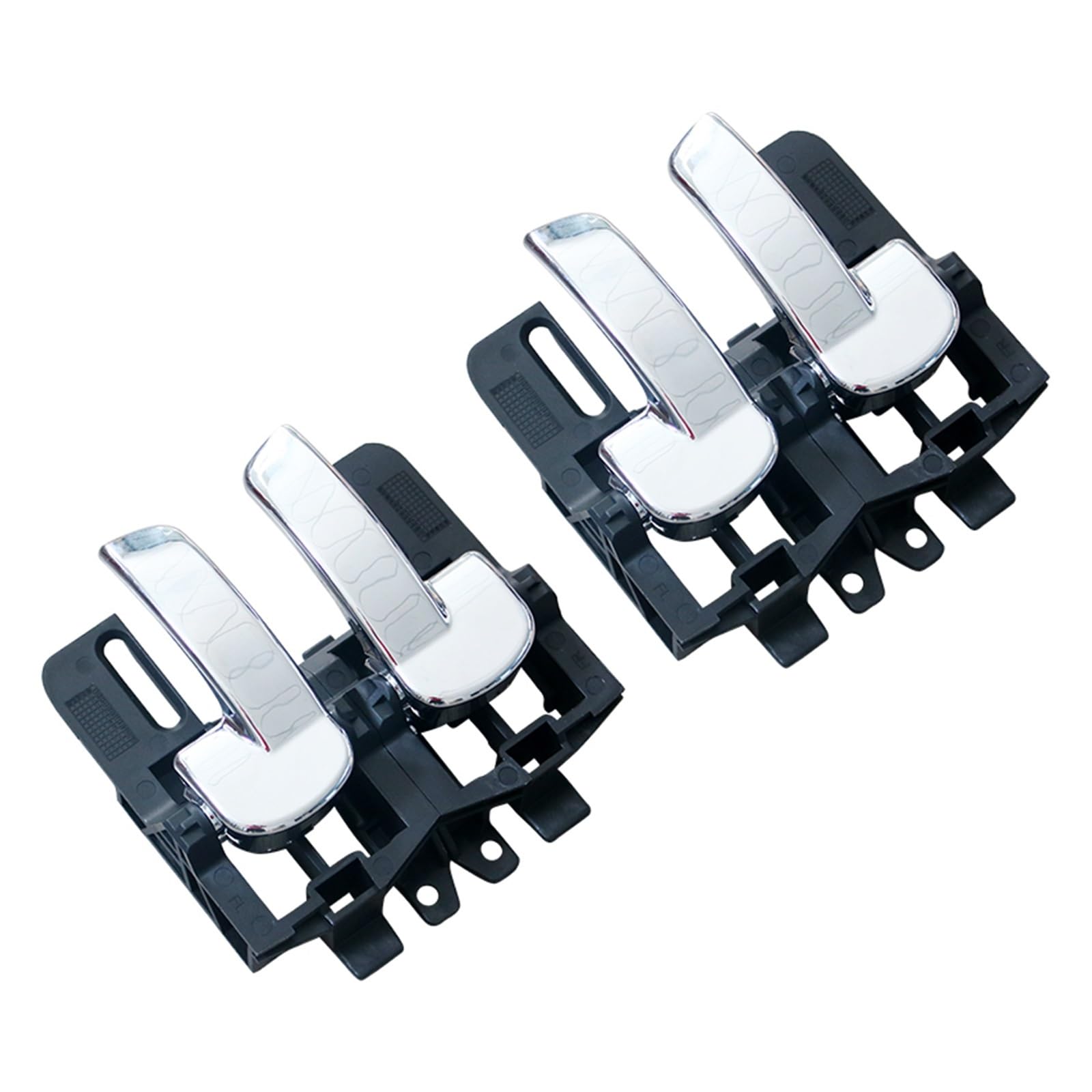 Jeviuwi Car Inner Door Handle Replacement for Nissan for Qashqai J10 2007-2013 Car Interior Door Handle (Left Or Right) 80670JD00E 80671JD00E(2 Left and 2 Right)