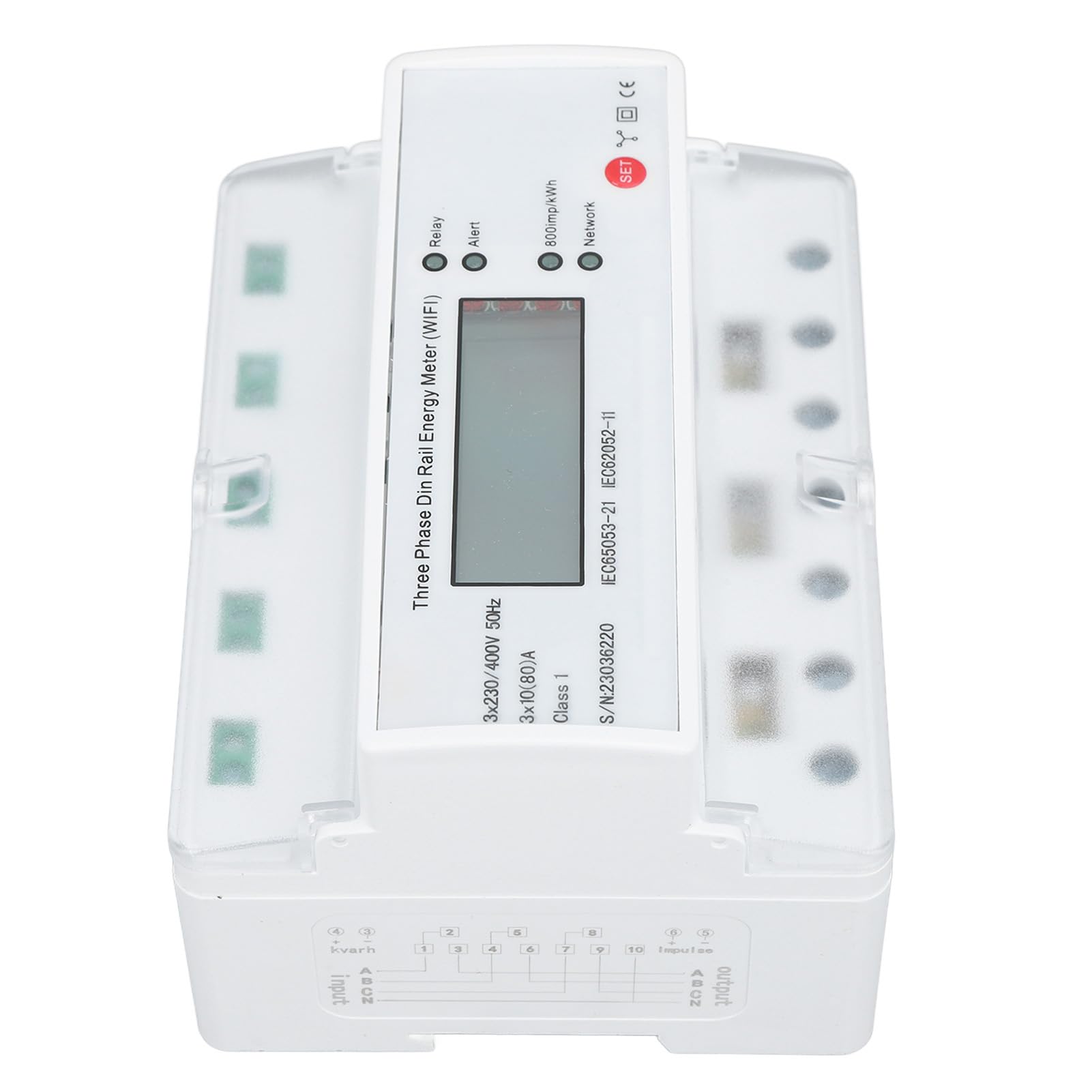 Inteligentny licznik energii elektrycznej 3-fazowy 4-przewodowy 4G Typ szynowy Wielofunkcyjny licznik energii dla aplikacji Tuya Zarządzanie energią elektryczną Do użytku
