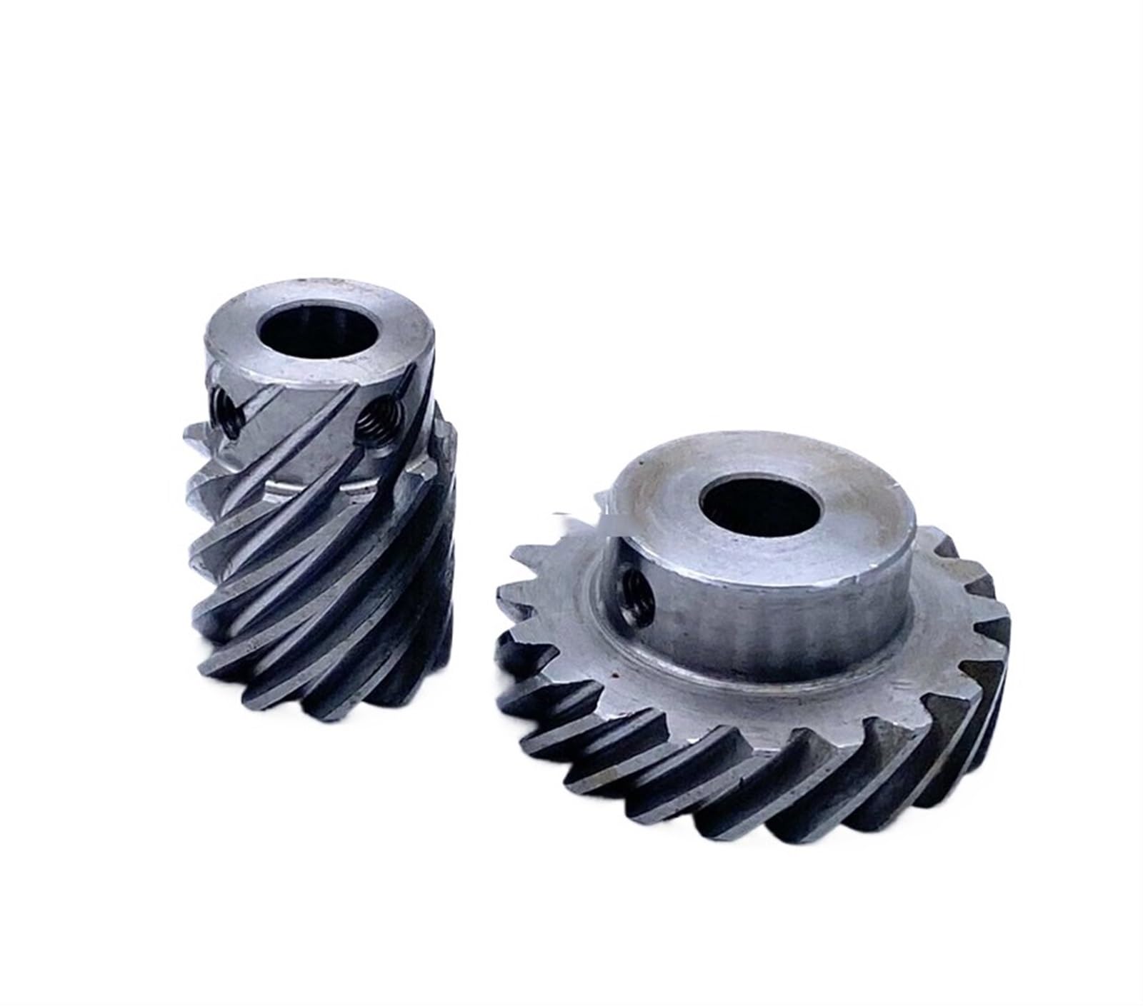 Bevel Gear Pinion Hardware Mechanical 1: 2 Helical Gear Combination 6MM 10/20 Teeth Reduction Gearbox Parts 90-Degree Right Angle Corner Device Transmission