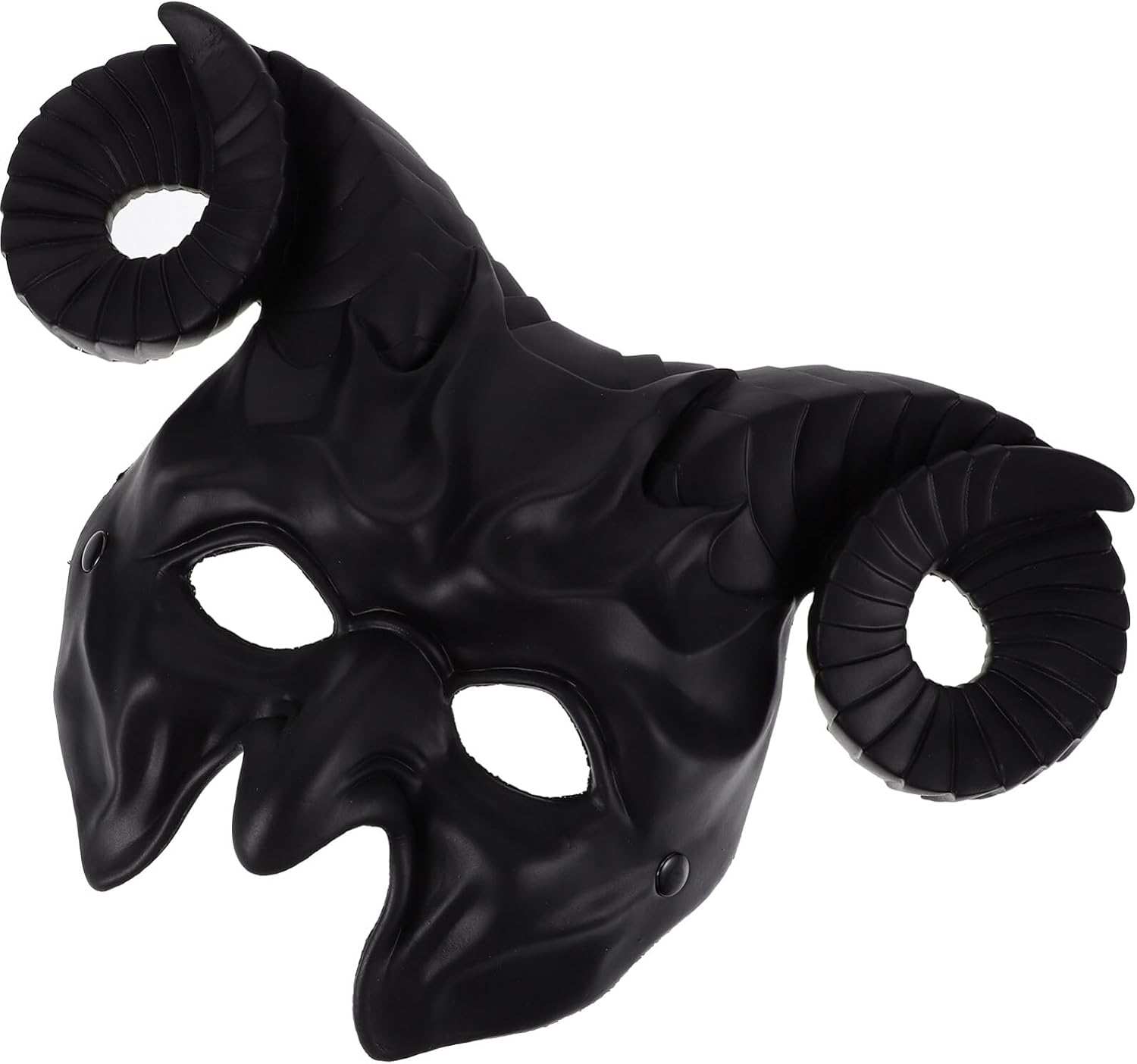 Ox Horn Mask Horns Masquerade Mask Animal Half Face for Festival Party Halloween Costume Cosplay - Image 3