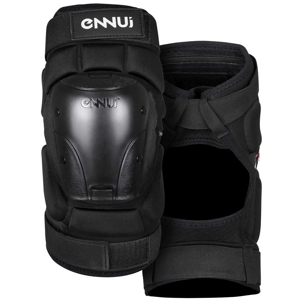 Ennui Ave Knee Gasket - Rodilleras acolchadas, color negro, talla L