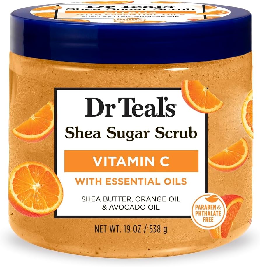 Dr Teal's Shea Sugar Citrus Body Scrub 538 g