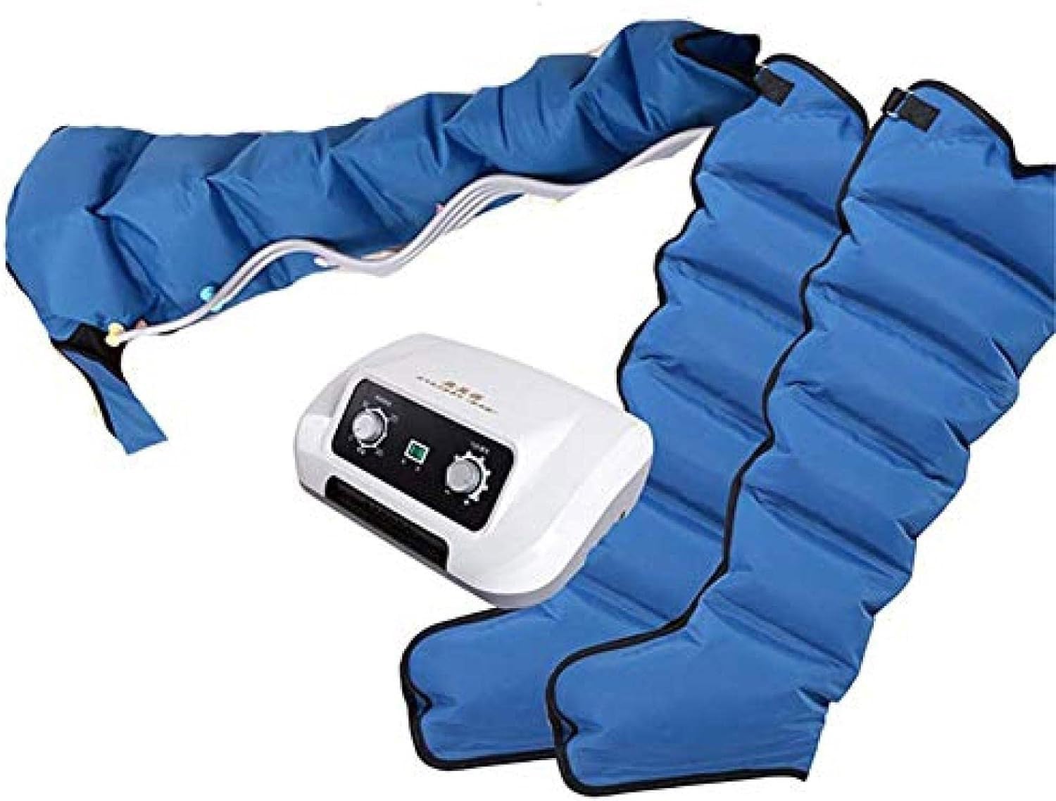 Aria compressione gamba massaggiatore vita braccio gamba avvolge piede caviglie polpaccio massaggio macchina Pressoterapia stivali circolazione migliorare il dolore rilassarsi (Color : D)