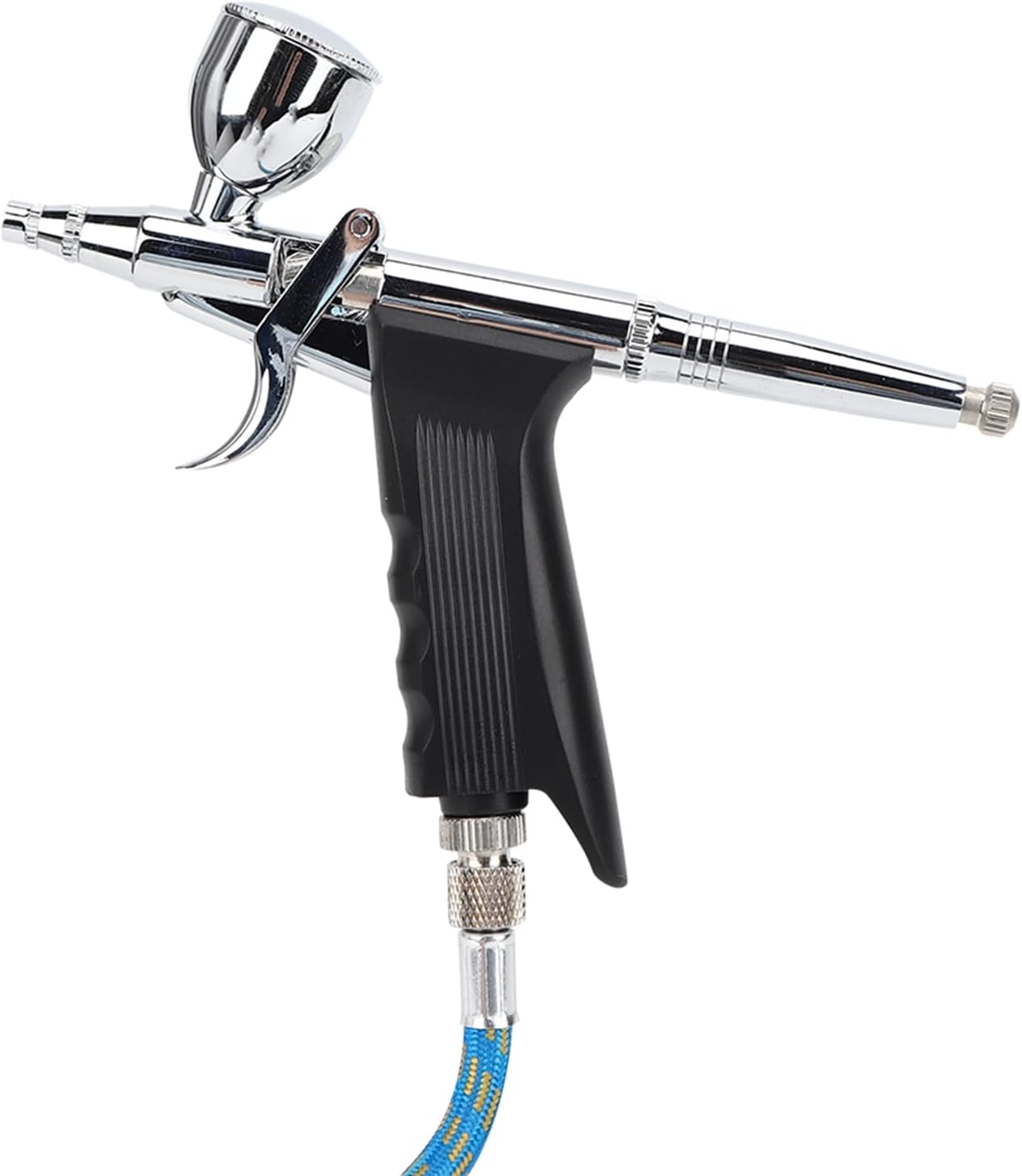 DriKou Spray Gun, Set Metal Air Brush Tool for Model Coloring Cake Decorating Air Brush Painting Set for Hobby Art Craft Tattoo Nail Art Cake Suitable for Model Coloring