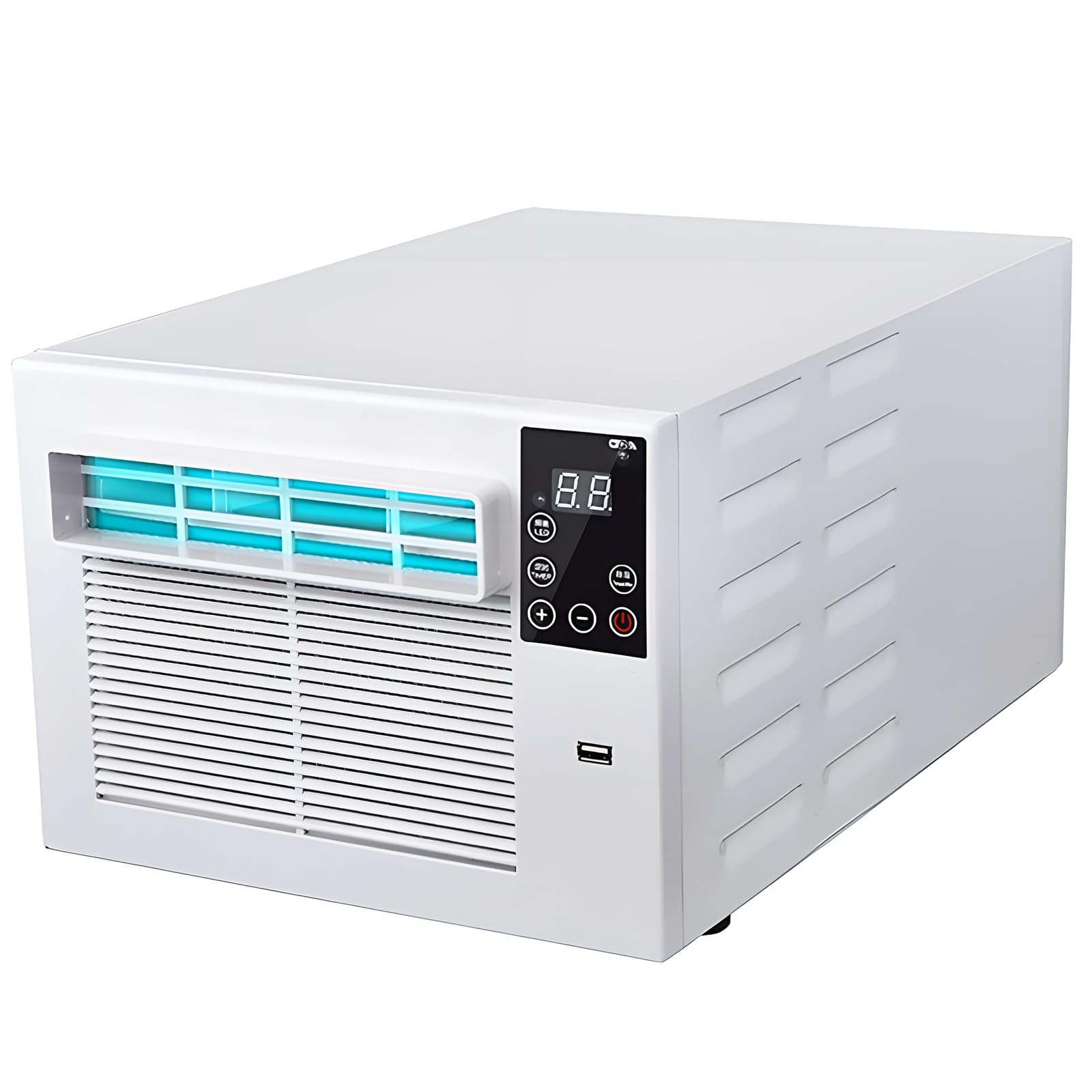 LaYiQimn Air Cooler,Portable Air Conditioner, 3-In-1 Air Cooler with Cooling, Dehumidification & Ventilation, 16-32℃ Temperature Control, 12H Timer for Home, Bedroom & Office
