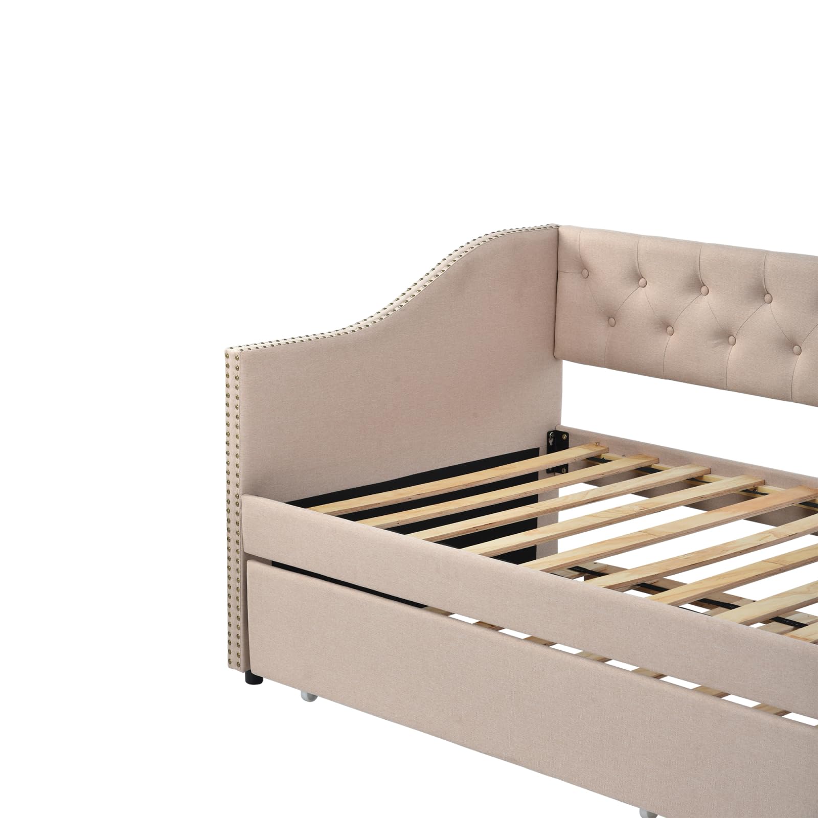 Wyściełana sofa z funkcją spania, 2 w 1 wielozadaniowa sofa z rozkładanym łóżkiem, rozkładana, aksamitna sofa z funkcją spania, 90/180 x 200 cm, nowoczesna dwuosobowa sofa do salonu, sypialni