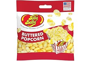 Tutti Frutti Jelly Beans, Butter Popcorn ( 3.5 Ounces)