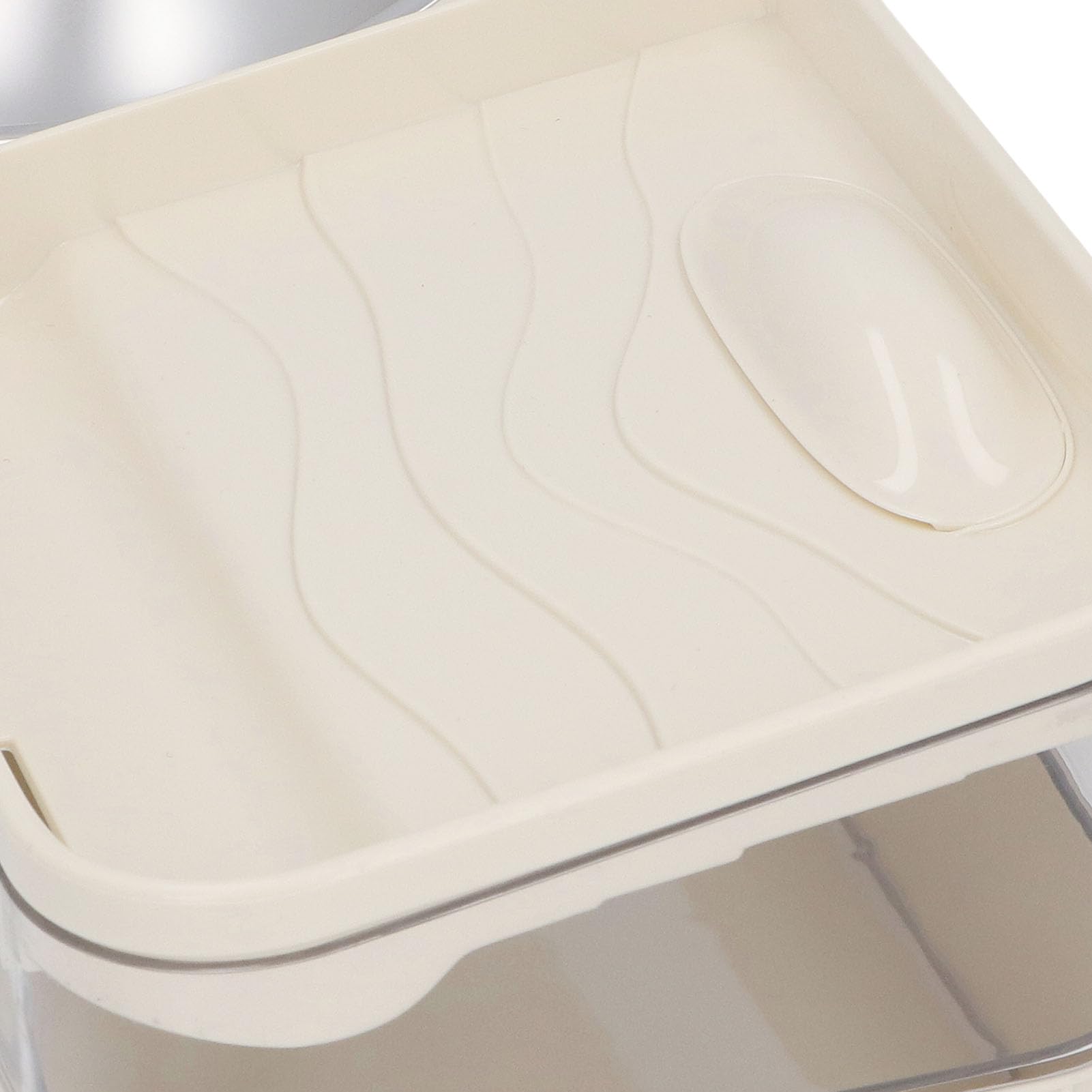 Juego de comedero automático para gatos, cuenco y bebedero de acero inoxidable de gran capacidad, solución de alimentación conveniente para gatos y perros, 13.8 x 6.3 pulgadas