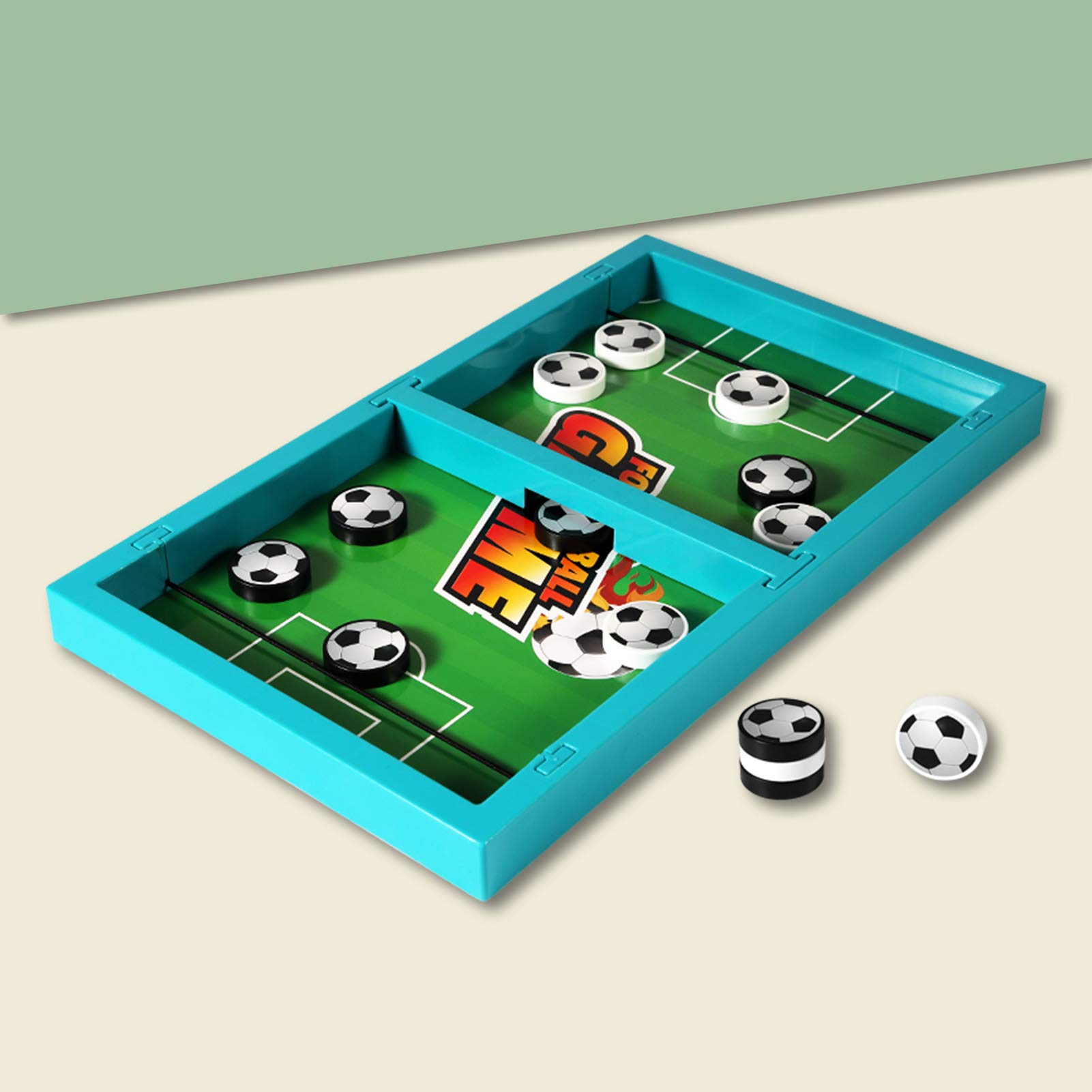 moobody Fast Sling Puck Game Table Desktop Ice Hockey Winner d Chess Games Foosball Basketball Sticker Family Leisure Fun Toy