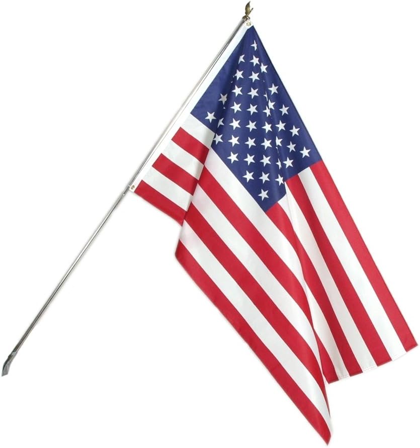 USA Flag Kit, 2-Feet by 3-Feet - Polyester - 25121B
