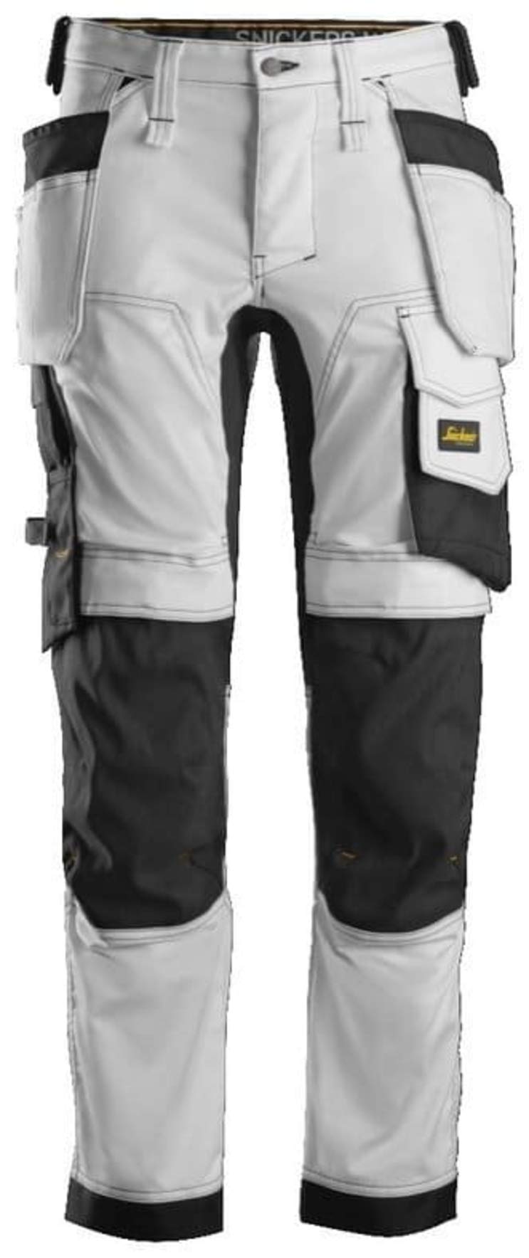 Snickers Workwear Unisex Pants, White, 48