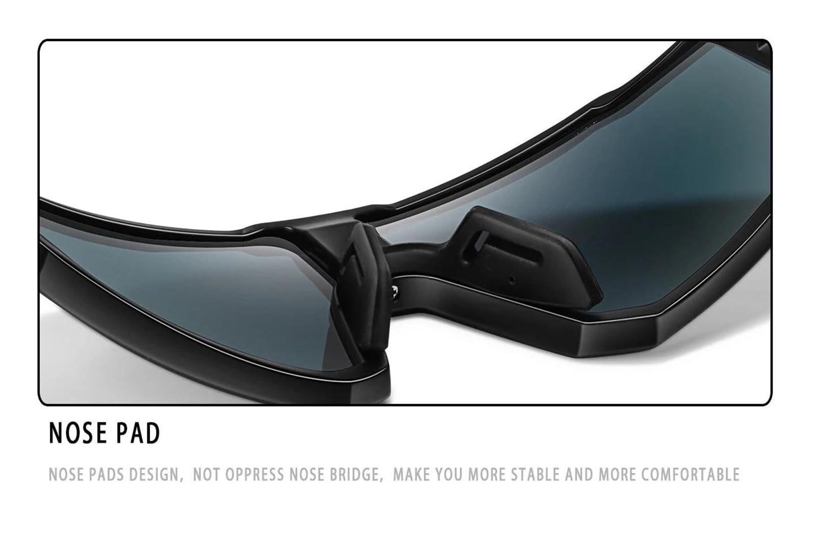 Gafas Esqui Mujer&Hombre Gafas de sol para motocicleta, para hombre y mujer, para ciclismo de carretera, resistentes al viento