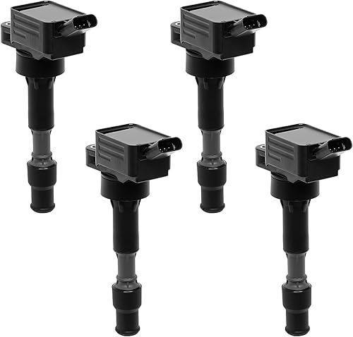 Paquete de 4 bobinas de encendido de repuesto para Hyundai Elantra Sonata Kona Kia Forte Optima 20L y más reemplazos  27300-2E601 UF816