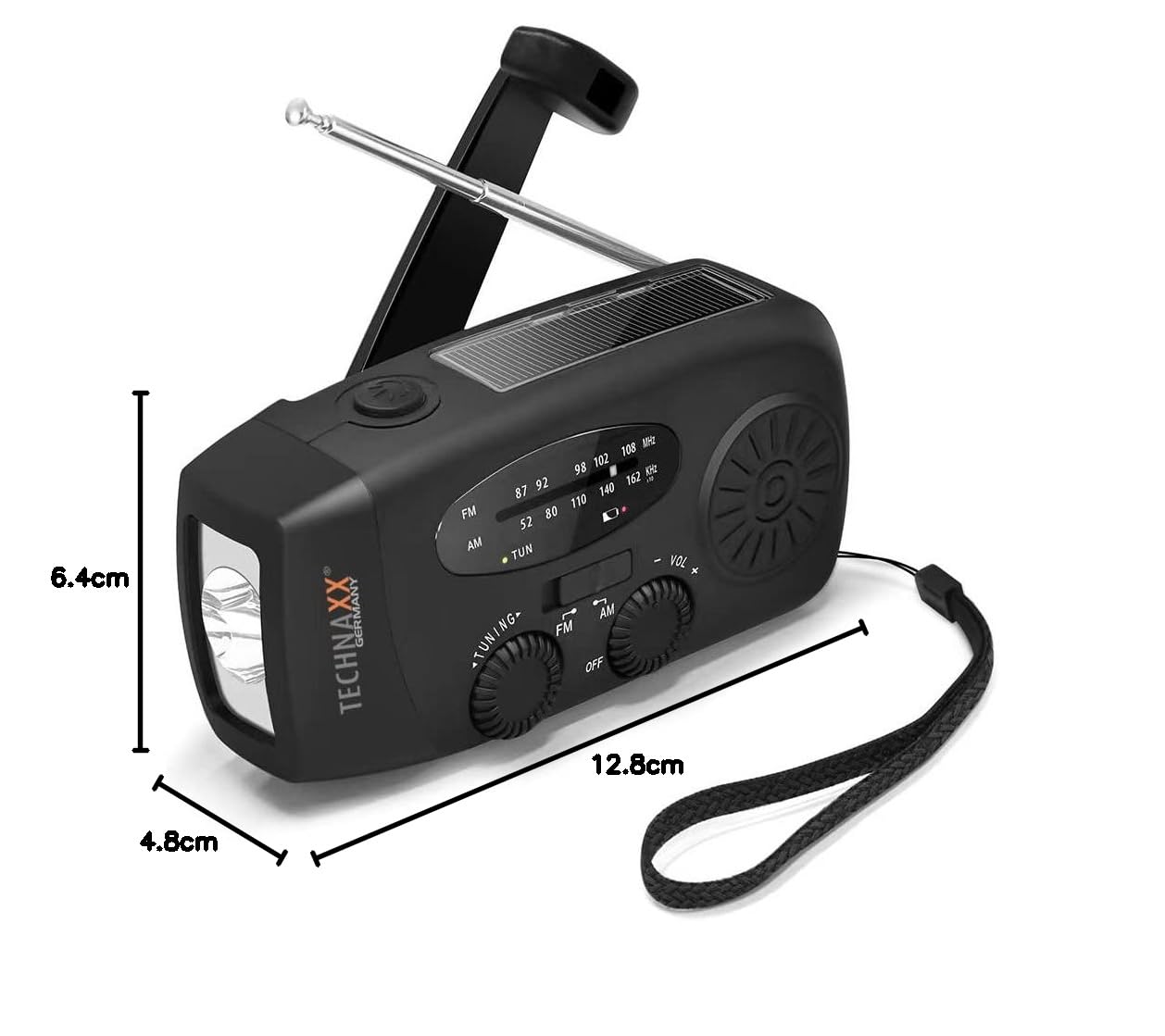 Technaxx Manual Y Radio Solar TX-238