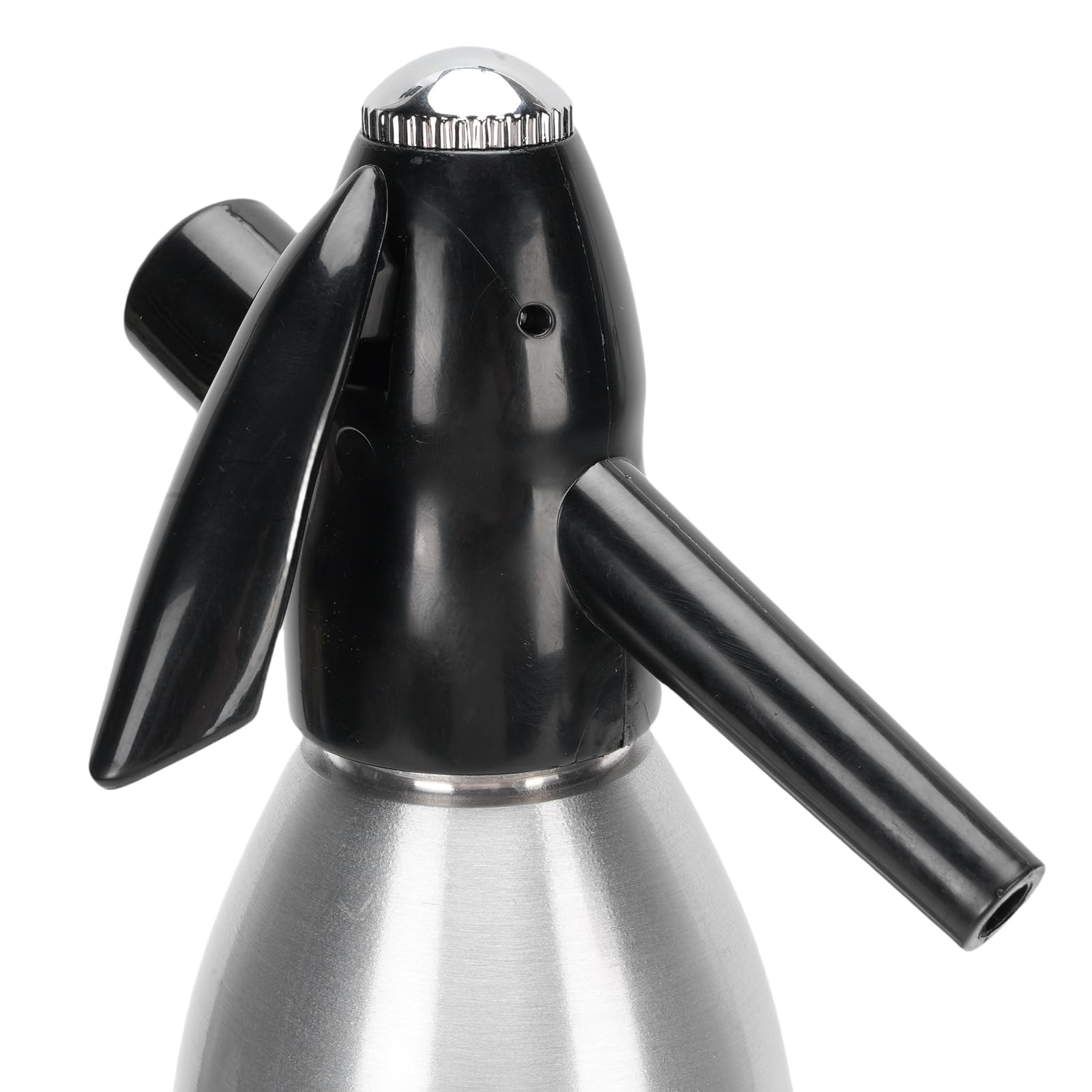 Jiawu Fabricante de Refrescos, Fabricante Portátil de Agua con Gas de Aluminio de 1 Litro, de Agua Carbonatada con Accesorios para Uso en el Hogar, Bar y Exteriores