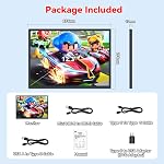 S123E 12.3 Inches Portable Monitor for Switch/Switch 2, Ultra Slim Touchscreen Monitor Touch Mini Travel Monitor 1280P IPS Display 100% sRGB for Laptop Surface PC Xbox PS4/5 and Office