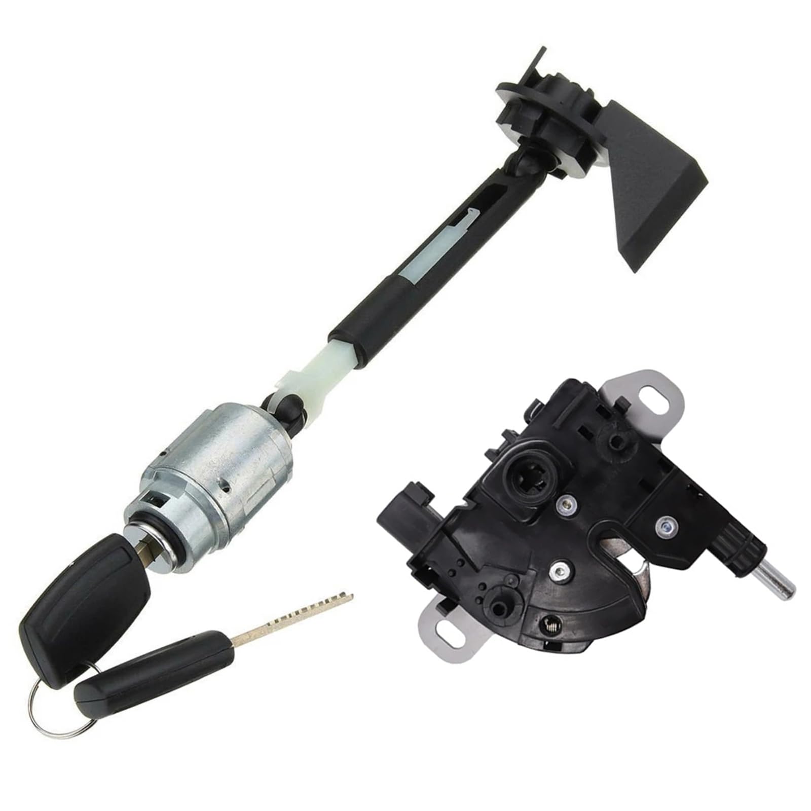Aiyomi Bonnet Lock Release Hood Lock Latch Catch Block Repair Kit For Ford Focus MK2 2004-2012 Black 1355231 3M5116700BC