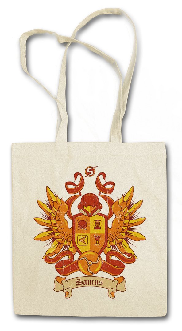 Urban Backwoods Samus Sprite Sac De Gym Avec Cordon, Jaune, Cordon De Serrage