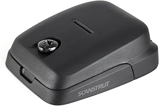 Scanstrut DS-HD6-BLK Double Horizontal Cable Seal - Waterproof Cable Gland for 5-6mm Cables | IP68 Rated, UV-Stable Plastic, Ideal for Solar Panels, Light Bars & Rooftop Electronics - Black