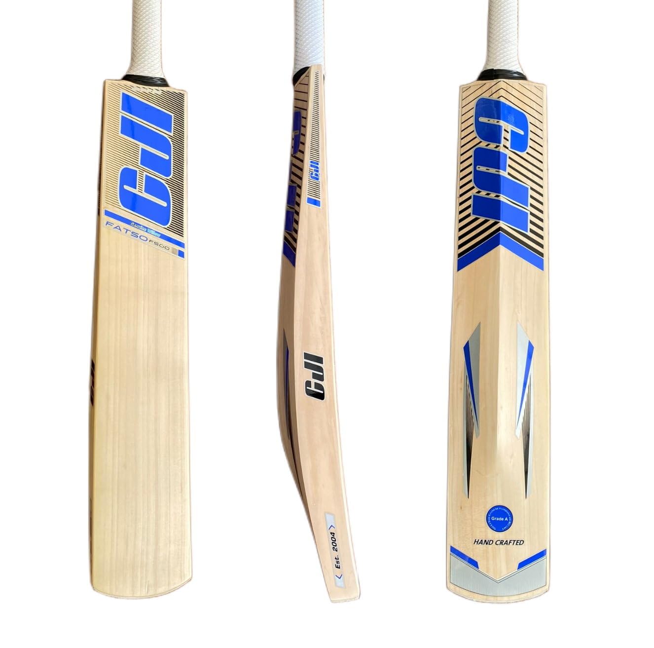 CJI Fatso F500 Blue Edition Cricket Bat Weight 3lb + Fully Knocked In