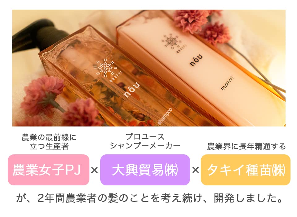 Amazon | nouシャンプー＆トリートメント (nouシャンプー380ml＆