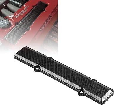 RYANSTAR Engine Valve Carbon Fiber Style Spark Plug Cover B-Se-RIE St-Iker Compatible with Civic B16 B18