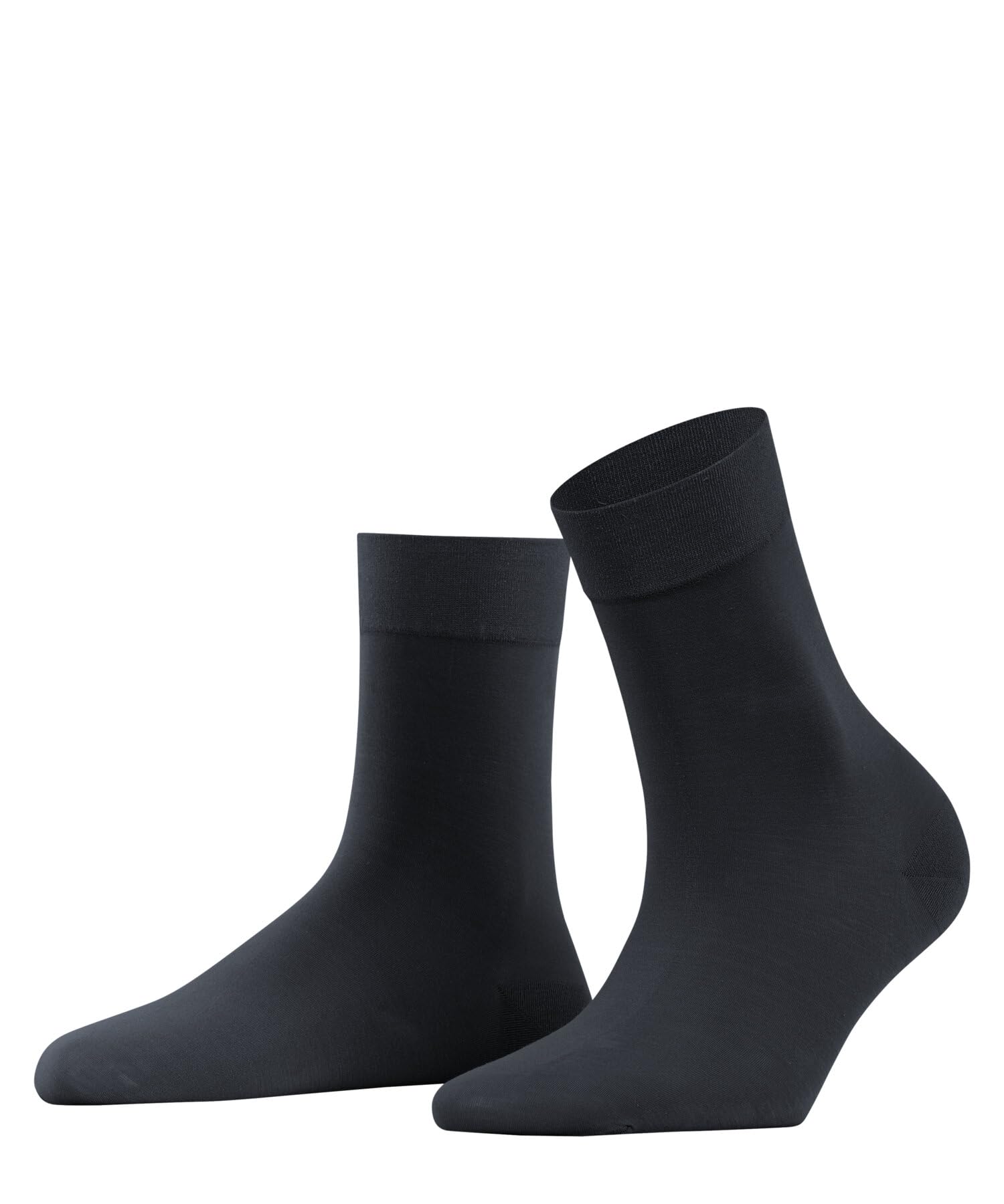 FALKE Women's Fine Softness 50 DEN W So Semi-Opaque Plain 1 Pair Socks, Grey Graphite 3146, 2.5-5