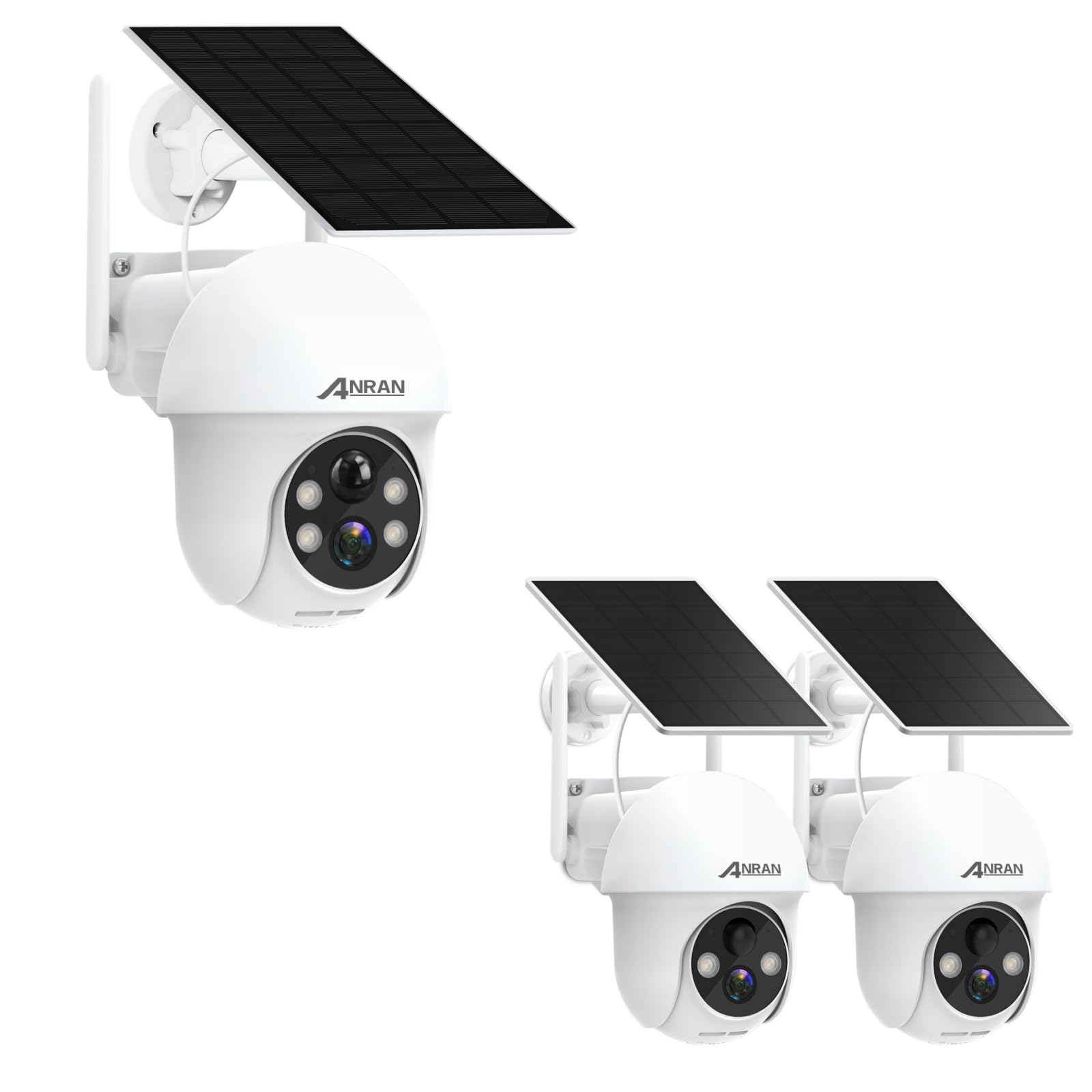 Amazon.com : ANRAN Q01 Security Camera Wireless Outdoor, 2K Solar
