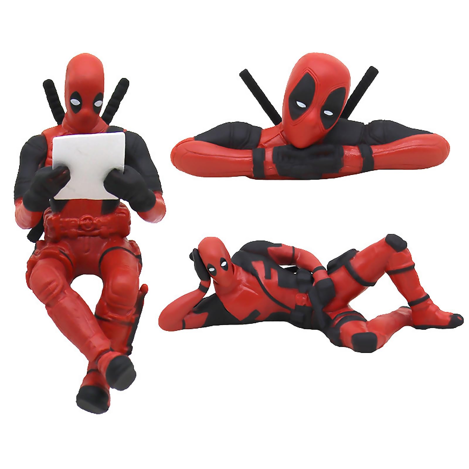 2 Ornamenti Deadpool Per Auto - Ciondoli Specchietto Retrovisore Divertenti E Colorati - Foto 6