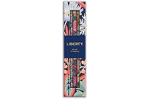 Galison Floral Writing Pencils in a Gift Box Set, Set of 10 Standard #2 Pencils