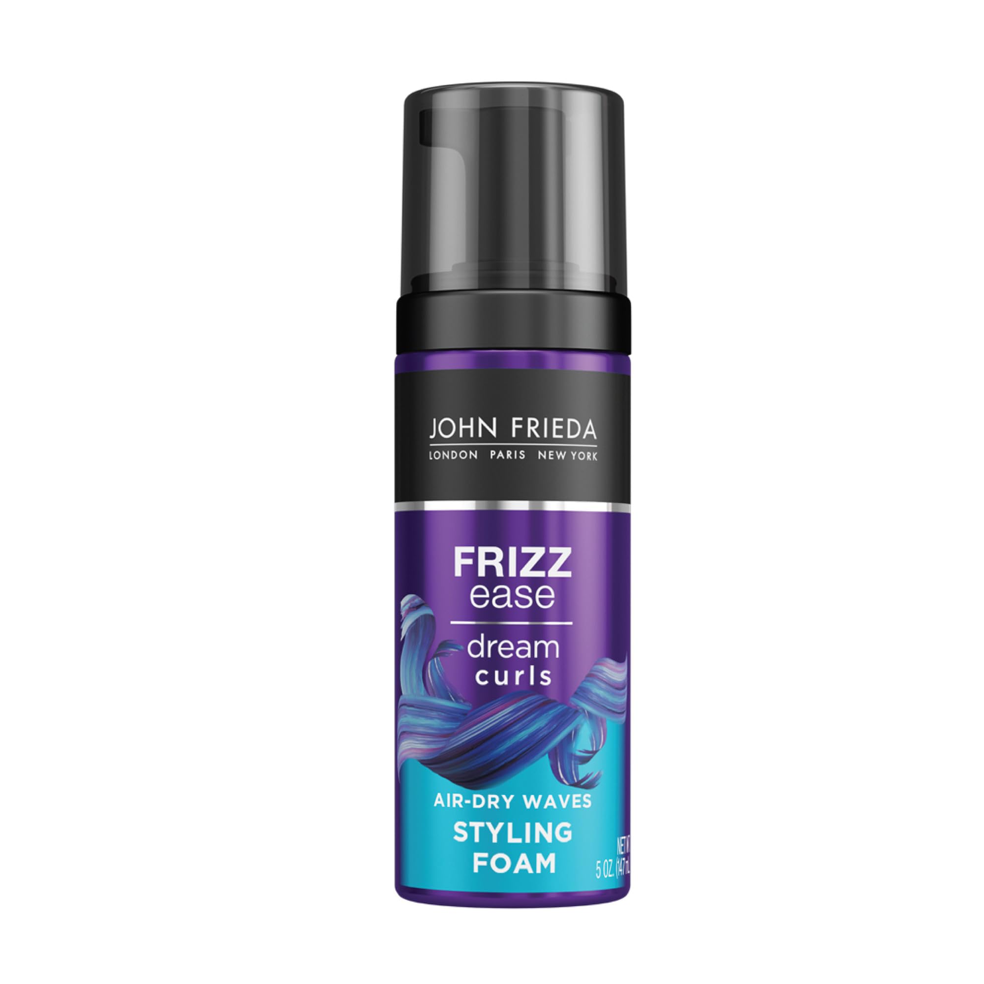 John Frieda Frizz Easy Dream Curl Air Dry Wave Styling Foam, 5 oz