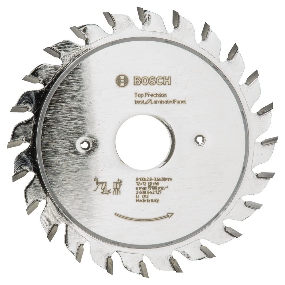 Bosch Vorritzblatt Top Precision Laminated duvar askı, 100 x 20 x 2,8 – 3,6 mm, 2608642127 için en iyisi