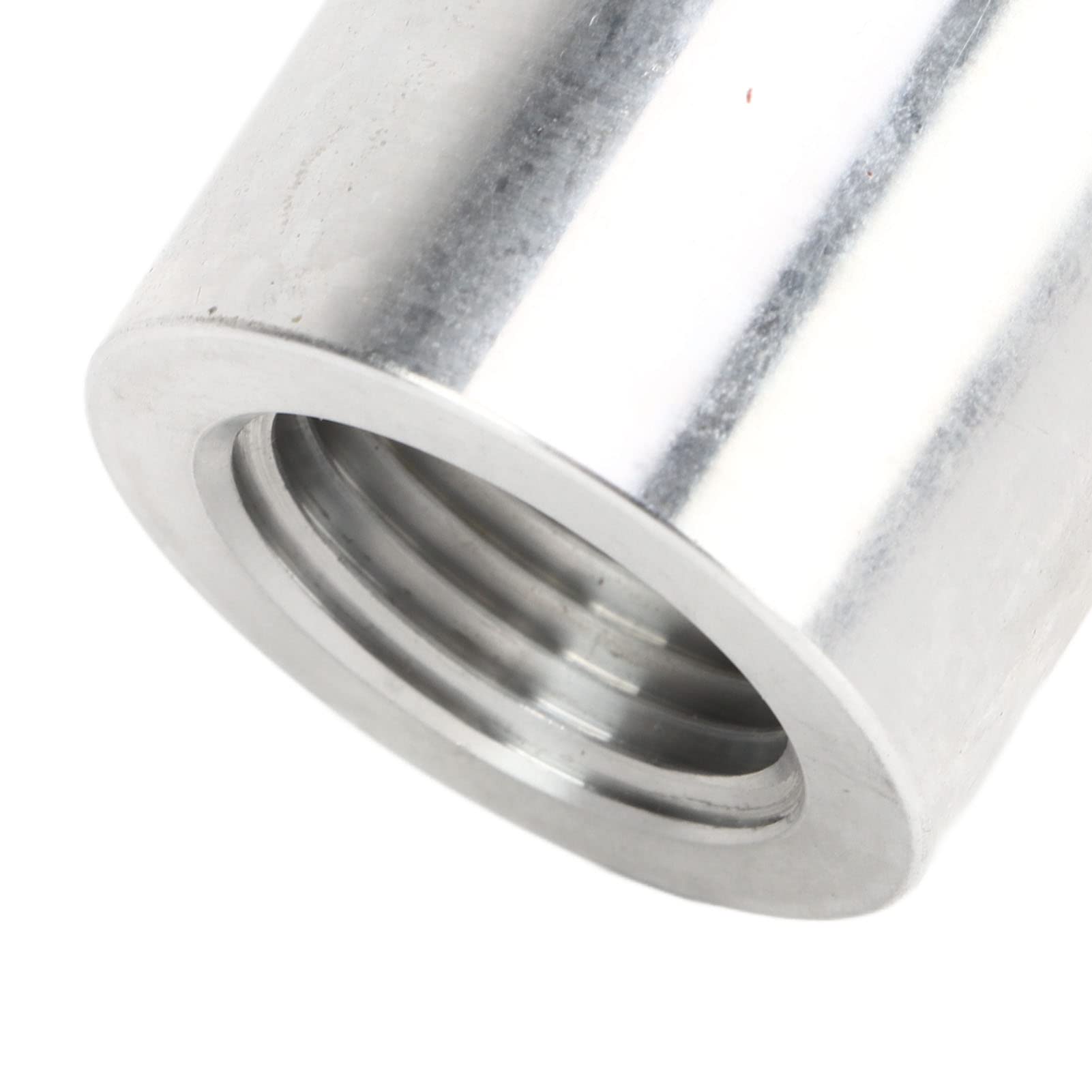 Gwint Aluminiowy Spawany łącznik, 1/2in Aluminiowy Spawany na łączniku Rurowym 2 szt. Doskonałe Mocowanie do Suchego Zbiornika Miski