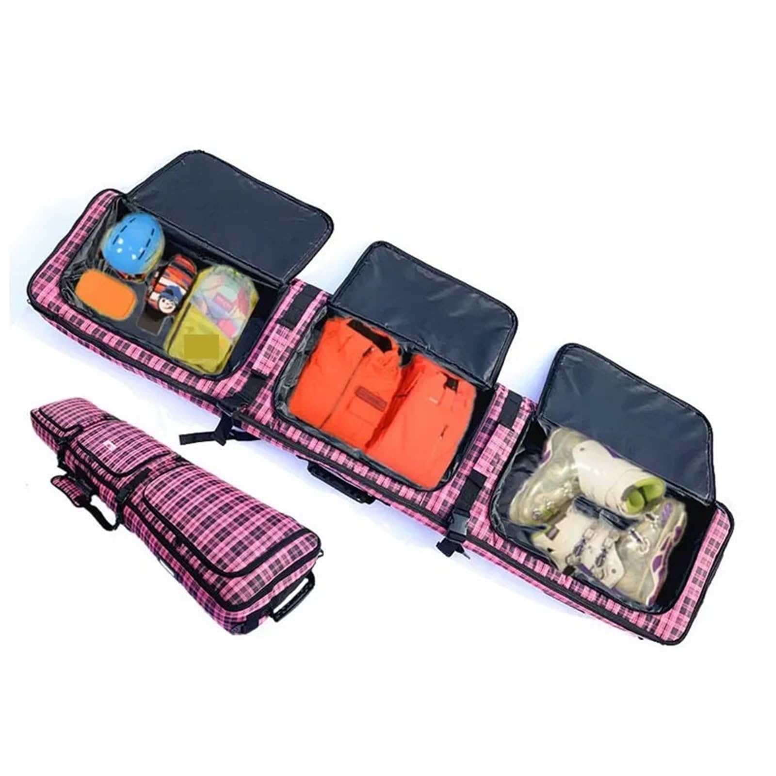 Bolsas de esquíes Bolsa for Tabla de Snowboard Doble, Bolsa for, for Sujetar Zapatos esquí, for un Solo Hombro y, for a Cuadros portátil