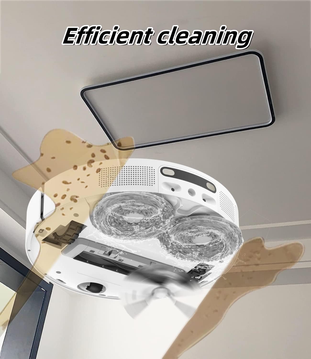 MYAYD Confezione da 8 panni di ricambio per robot aspirapolvere Xiaomi X10+/X20+ e Dreame L10s Ultra/L10 Ultra/L20 Ultra/L10s Pro Ultra Heat/X40 Ultra