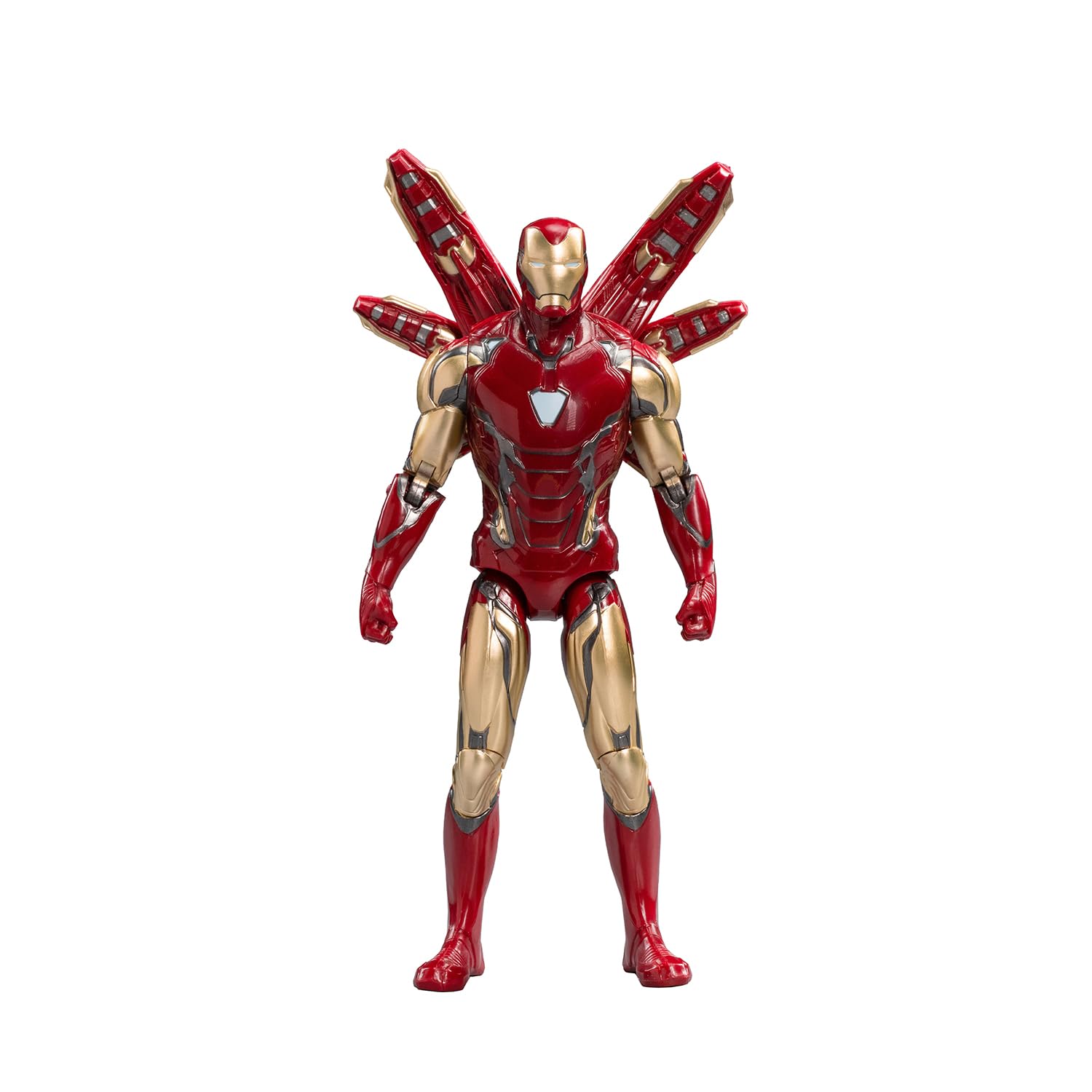 Marvel Iron Man MK85 Superhero Action Figure Toy | 7 -Inch Avengers Collectible Figurine by Comiclyfe | Fully Articulated ABS + PV Material for Kids & Collectors