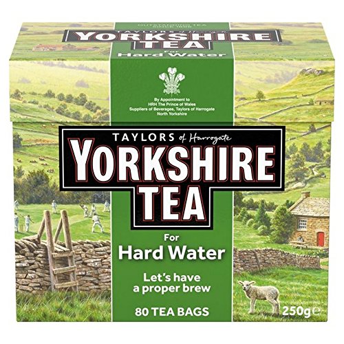 (Taylors Of Harrogate (nQ[g̃eC[Y)) pbN胈[NV[HardwatereB[obO80 (x6) - Yorkshire Hardwater Teabags 80 per pack (Pack of 6) [