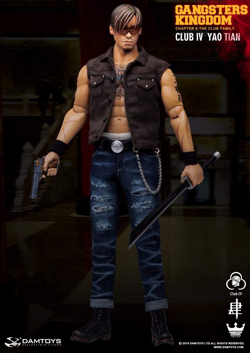 Amazon | ギャングスターズ・キングダム/ クラブ4 ヤオ・ティアン 1/6