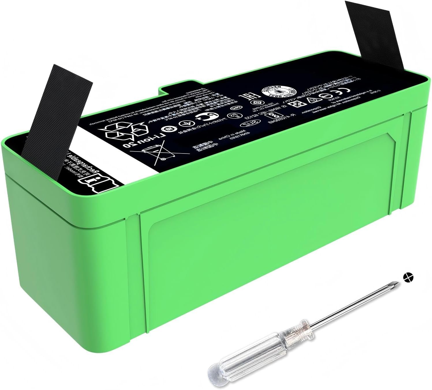 Replacement Battery for iRobot Roomba 500 600 700 800 900 Series 4376392 3300mAh Upgrade battery Compatible with Roomba 960 981 970 965 801 805 850 860 890 891 895 695 690 685 680 670 665 652 1800LI
