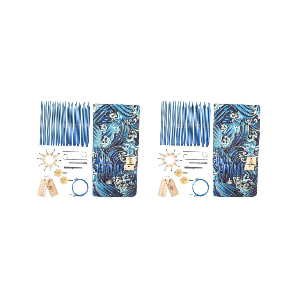 Aiguilles à tricoter circulaires avec câble souple anti-torsion pour couture