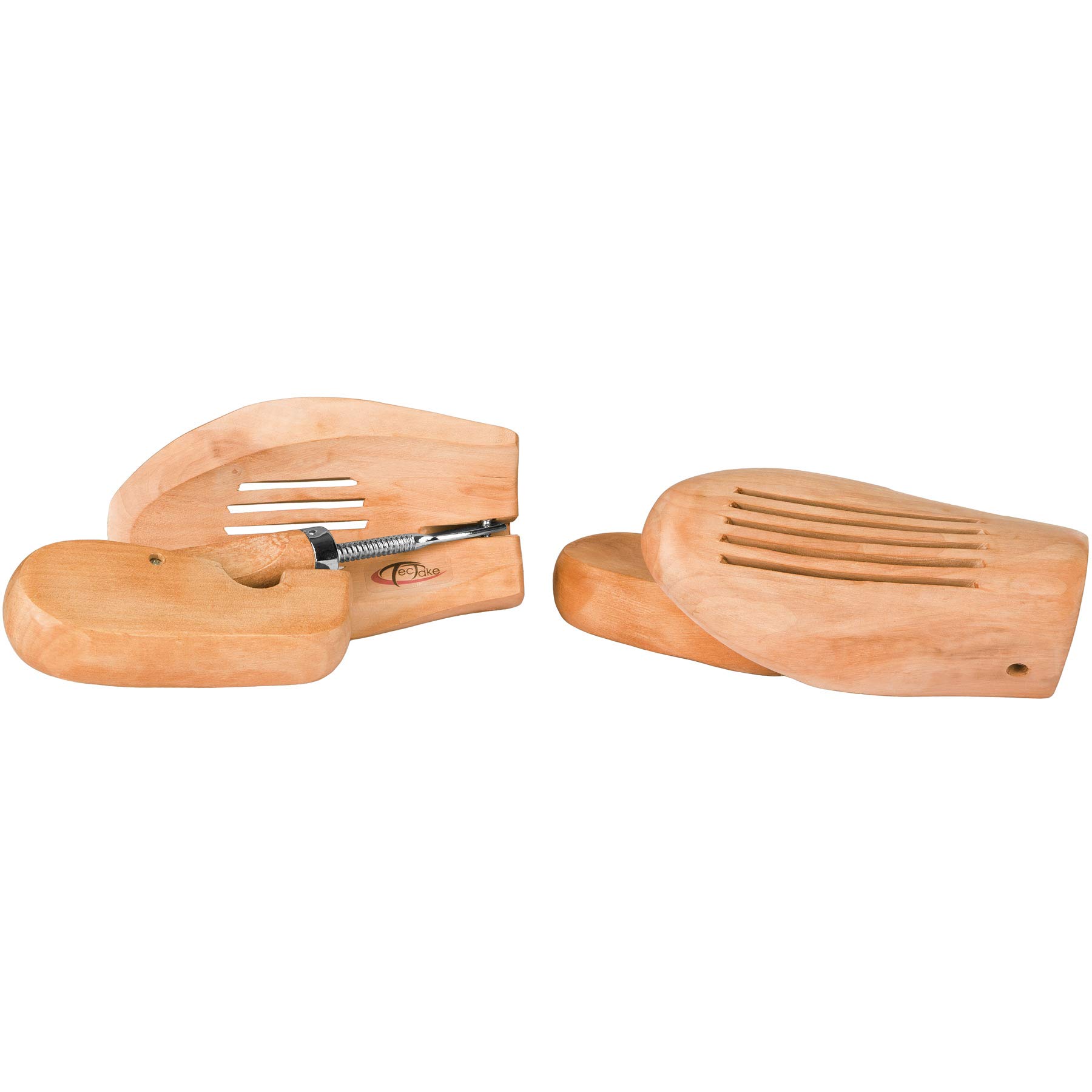 tectake 800592-2 Paia Legno di Loto Tendiscarpe, Rimedio per Punti che fanno male, Universale per Scarpe da Donna e da Uomo - Disponibili in diverse Misure