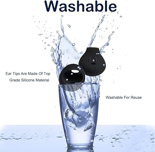 Miniatura 6 de 10 pares de fundas de silicona para auriculares, puntas de repuesto para auriculares compatibles con Samsung Galaxy Note 5Note 7S7S6S6 EdgeLevel U,