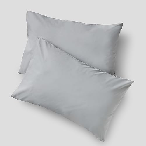 Shuteye Supply Juego de funda de almohada colección Sleep Shield 21 x 54 pulgadas polar