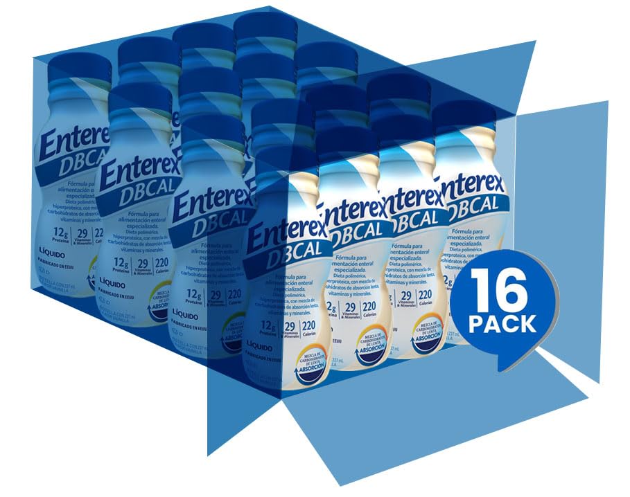 Barras Y Bebidas, Drugstore ENTEREX DBCAL | Suplemento alimenticio | Formula Enteral Especializada | Vitaminas | Proteinas | Minerales | Carbohidratos de lenta absorcion para el paciente...