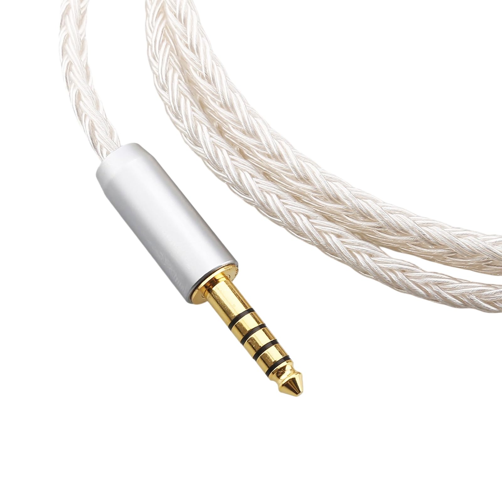 Cable de auriculares equilibrado de cobre chapado en plata de 4,4 mm para auriculares MDR 1A MDR-1A1000 XM3 XM4 XM5 de 16 núcleos